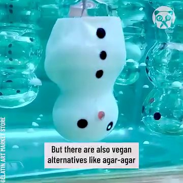 26K views · 135 reactions | Making delicious snowman jelly dessert Partner: Gelatin Art Market Store YT: https://www.youtube.com/channel/UCJtoFHC5mrlG6IqYx1vRS3g | Crafty Panda | Facebook