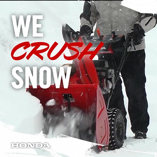 Take on this winter with confidence. Purchase a Honda Snow Blower and get 6 years of total coverage now through Dec 31. | Honda Power Equipment