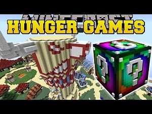 Minecraft: WORLD OF WARCRAFT HUNGER GAMES - Lucky Block Mod - Modded Mini-Game