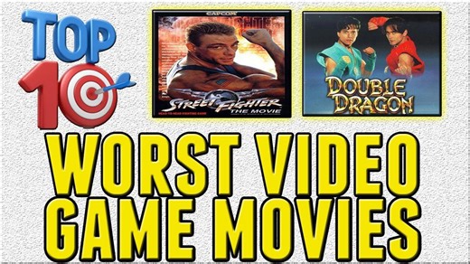 Great Video Games, Horrible Movies! "top Ten Worst Video Game Movies" | Chaos