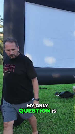 VEVOR 16FT INFLATABLE MOVIE SCREEN OUTDOOR Review | FAST SETUP, WRINKLE FIX | Reviews Unscripted