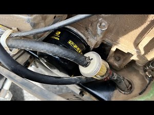 John Deere D160 Oil & Fuel Filter Change and General Annual Maintenance For A Longer Life Span.