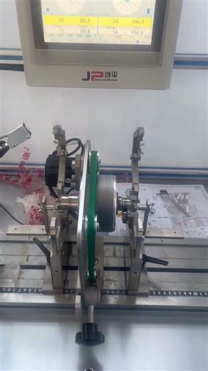 JP_ balancing machine for electric motor rotors