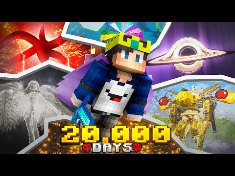 How I Survived 20,000 DAYS in Minecraft Hardcore...