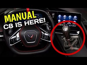 MANUAL C8 Corvette is here!