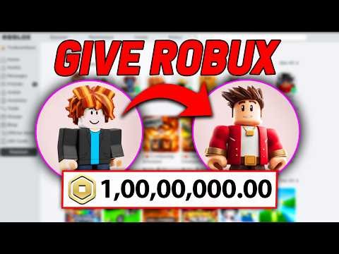 How to Give Robux to Friends WITHOUT Group (2026) | Send Robux on Mobile & PC