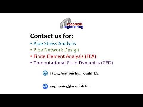 How To Model an Anchor in Caesar II Pipe Stress Analysis Model