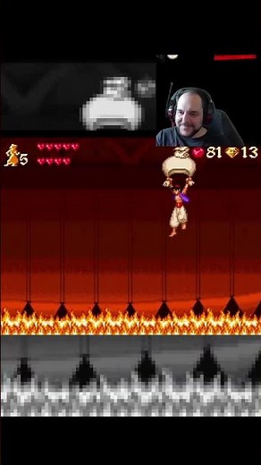 Aladdin SNES - Damageless Snake Jafar #retroachievements #retrogame #aladdin #retrogaming