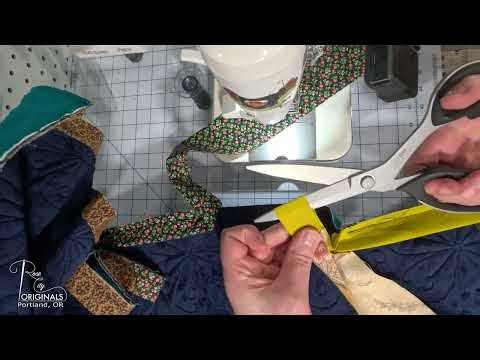 Chris' Tips & Tricks for Machine Binding a quilt (with a Minky back)