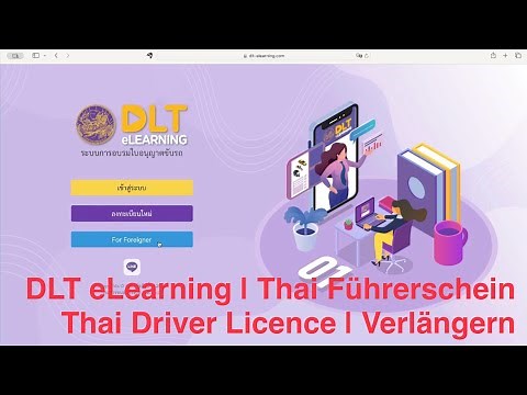DLT eLearning | Thai Driving Licence extend (Nov. 2023)