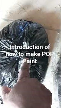 introduction of how to produce POP PAINT