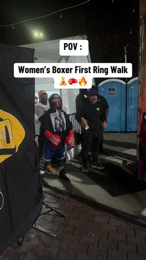 POV: Womens Boxer first ring walk. 🥊🔥 #WomenWhoFight #RingReady #BoxingQueen #FirstFight #POV #FightNight2025 | TeamSuccess Lifestyle