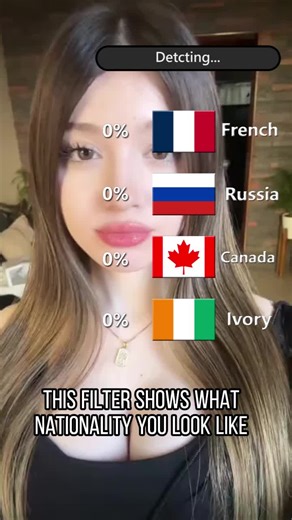 Can a face reveal nationality? Try it.