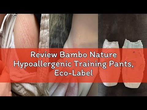 Review Bambo Nature Hypoallergenic Training Pants, Eco-Labeled Training Pants, Totally Chlorine-Free