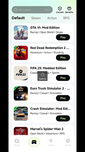 Autopilot mode on GTA VI in UpCloud 🔥🔥 Fixed code : 6823 #GTAVI #upcloud #cloudgaming #3agame #upcloud_gaming