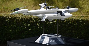 Uber just unveiled a prototype of its futuristic air taxi
