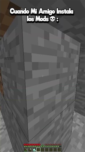 When I Let My Friend Install Mods💀 #minecraft #minecraftshorts #humor