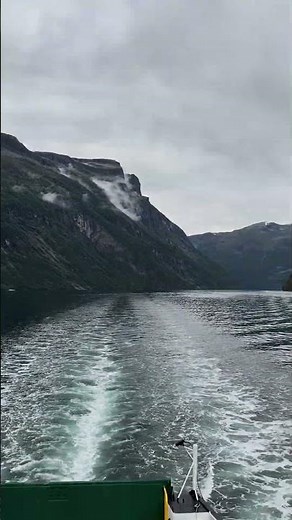 Where Mountains Meet the Sea 🇳🇴✨ Geiranger Fjord