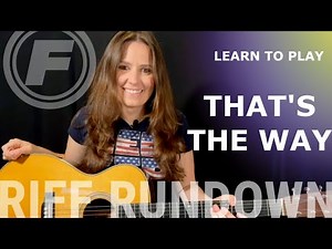 Learn To Play "That's The Way" by Led Zeppelin