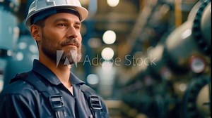 A worker examines an industrial pipeline with a petroleum engineer from an upstream oil and gas production facility. Engineers oversee production in engineering plants.