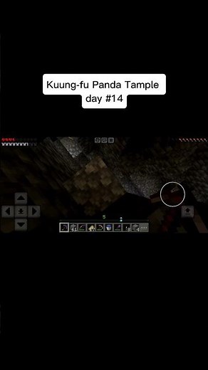 Kuung-fu Panda Tample day #14. in Minecraft survival.