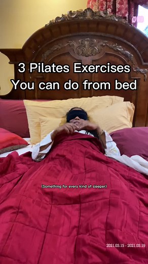 3 Pilates Exercises You Can Do in Bed