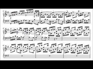 J S Bach French Suite 5 Gigue Emil Gilels