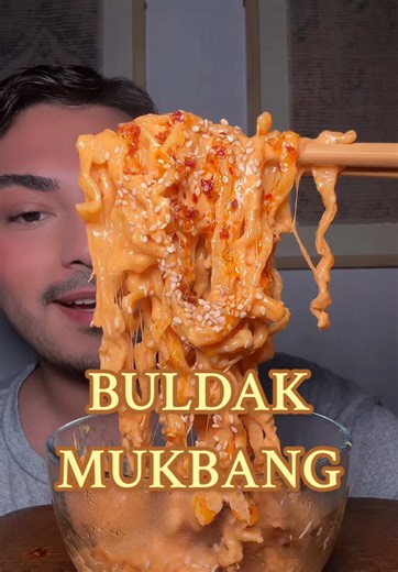 keeping it real cute and simpleeee! A poochie bowl of buldak! backup: @JoelUnfiltered #joelguzman #mukbangasmr #mukbang #foodie #foodtok #bigbites #asmreating #fyp #fypシ #buldak #buldakramen #buldakcarbonara