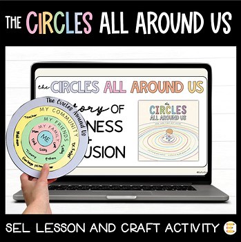 The Circles All Around Us Book Activity and Presentation - SEL Lesson Craft