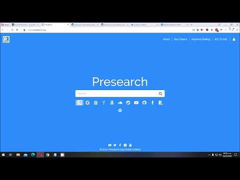Como retirar y vender Tokens de Presearch (PRE) y obtener lo máximo posible