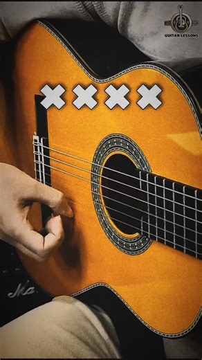 Guitar Lessons 🎸 🎵 on Instagram: "Day 192 : easy Flemenco rumba strumming pattern guitar. #rumba #guitar #guitarist #guitarsolo #guitarporn #strumming"