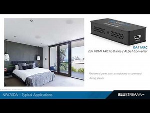 Blustream Amplifier Webinar