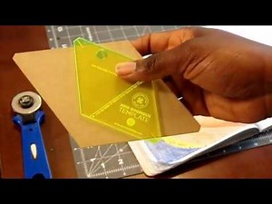 Graduation Quilt #4: Using the MSQC Rhombus Template!