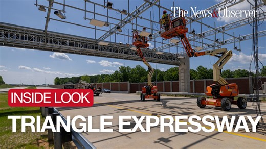 95K views · 337 reactions | The 18-mile extension of N.C. 540, aka the Triangle Expressway, across southern Wake County will open this summer, and some sections of the road are already finished. Here's an early look. Read more: https://www.newsobserver.com/news/local/article288674580.html | The News & Observer | Facebook