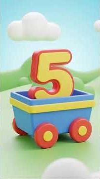 Learn Numbers 1 to 10 🚂 | Counting Train for Kids: Fun Educational Video