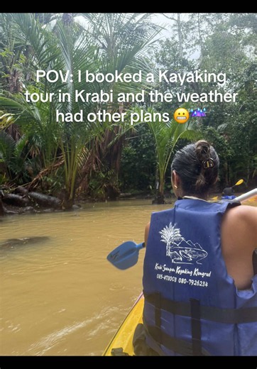 Krabi Kayaking Tour in the Rain: Weather Drama in Thailand