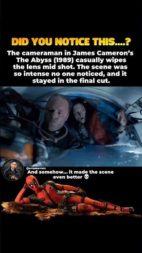 He Wiped The Lens Mid Shot 😳 | The Abyss (1989) | Movie Details