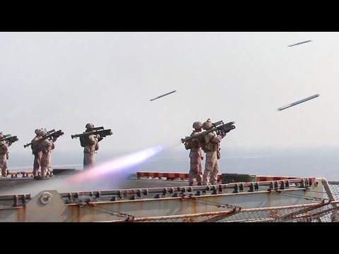 US Marines Launching Super-Advanced Missiles From Aircraft Carrier