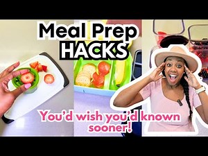 Easy Lunch Box Hacks for Moms! School Time Saving Lunch Box Ideas, Must Haves & Meal Prep Essentials