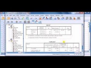 SPSS for newbies: 1 multiple regression is not the same as running many simple linear regressions Video Lecture | SPSS: For Beginners - Data and Analytics