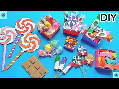 How to Make Candy Toy Set / DIY Homemade Candy Set🍭🍬