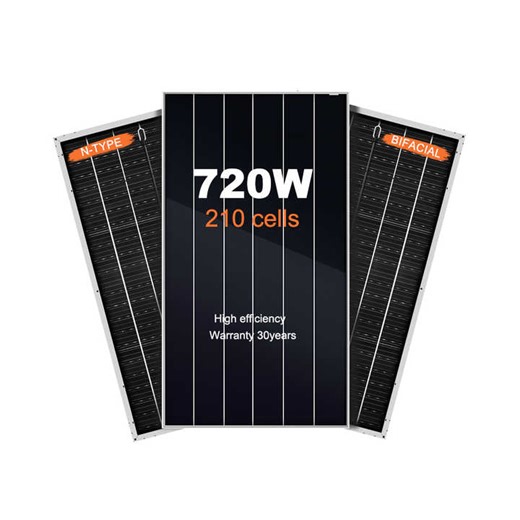 BLUESUN High Efficiency 720W Bifacial HJT Solar Panels with Heterojunction Technology for Enhanced Energy Production