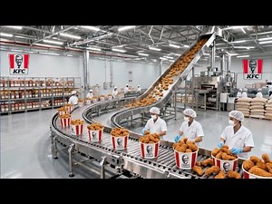 Inside the KFC Factory: How Fresh Chicken Becomes Crispy Perfection