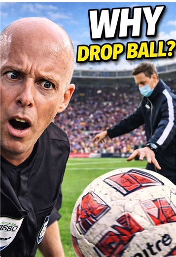 Why Referees Drop Ball Before Soccer Matches