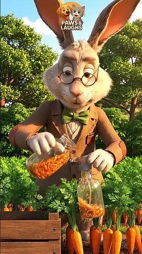 Episode 4: Protecting the Carrot Garden from Pests #ProfessorRabbit, #CarrotGarden, #trending