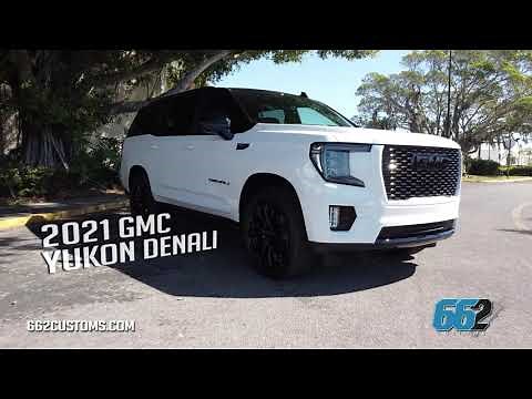 662 Customs: Custom Build Showcase 2021 GMC Yukon Denali White - Ultimate Package w/ Tuxedo Top