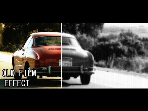 Photoshop CS5 old film effect tutorial