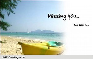 Missing You So Much This Summer.
