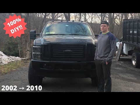 2002 to 2010 F350 Front Clip Swap | EASY DIY!