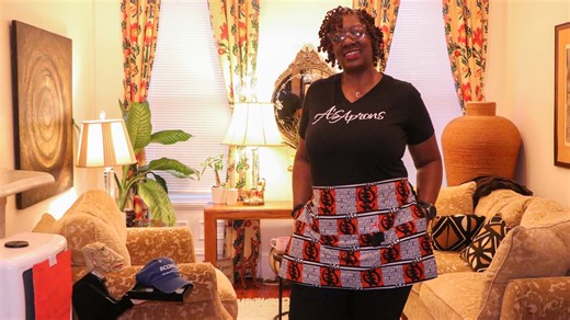 Philadelphia woman creates fashionable, practical apron business